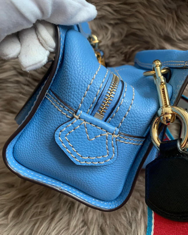Marc Jacobs Mini Cruiser Satchel Bag in Coastal Blue