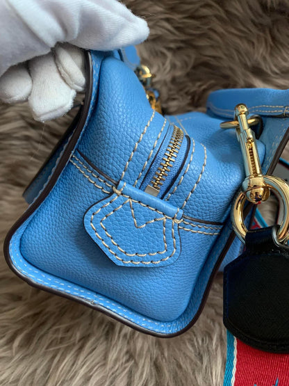 Marc Jacobs Mini Cruiser Satchel Bag in Coastal Blue