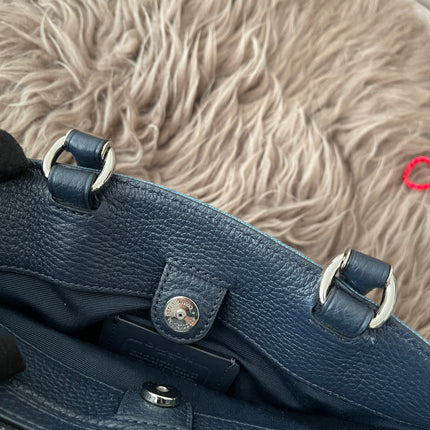 Authentic Preloved Coach Mini Lillie Carryall (Denim Multi)