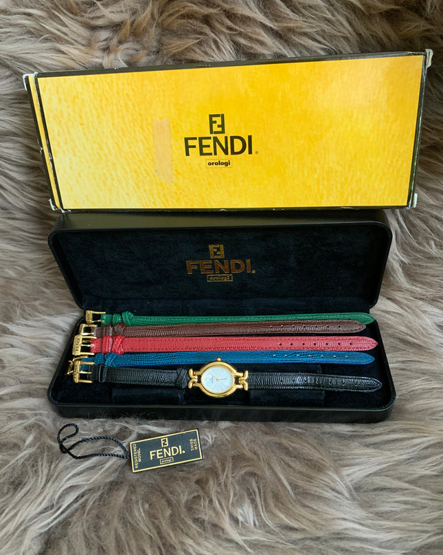 FENDI Chameleon Changeable Belt Watch 5Colors