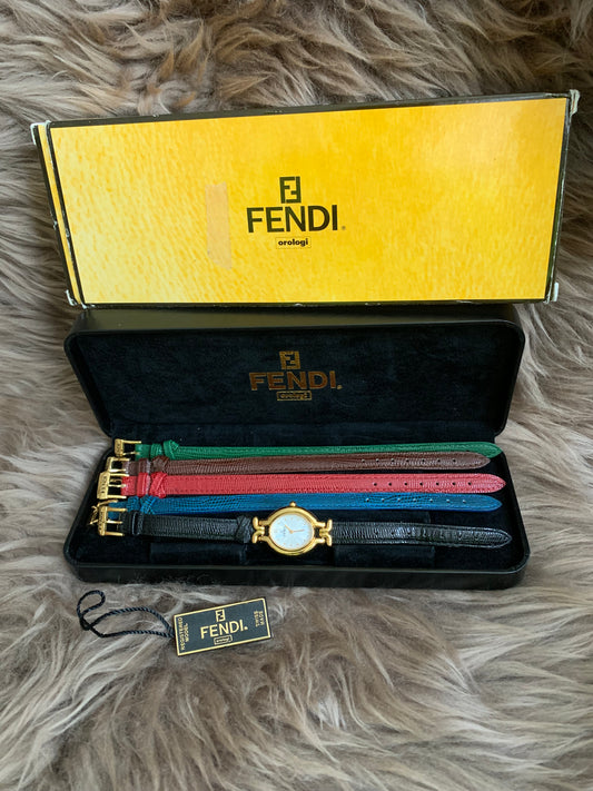 FENDI Chameleon Changeable Belt Watch 5Colors