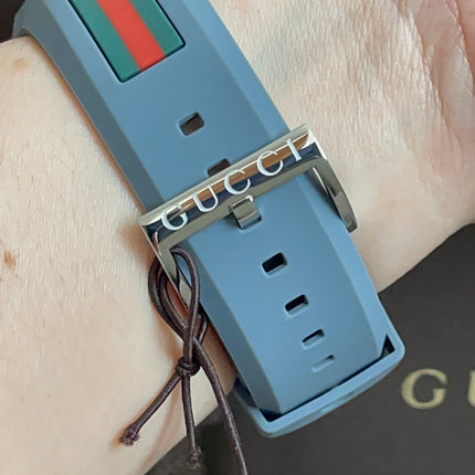 Preoved Authentic Gucci Sync Watch Grey Full Set with Box