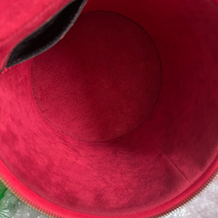 Preloved Louis Vuitton Red Epi Leather Cannes w/provided strap