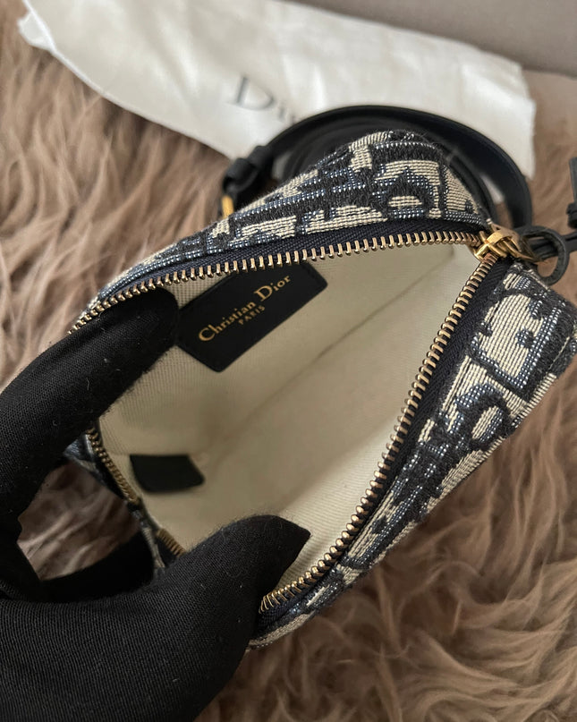 Preloved Authentic Dior Oblique belt pouch