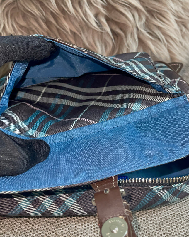 Preloved Authentic Burberry Nova Check Tartan Crossbody Camera Bag