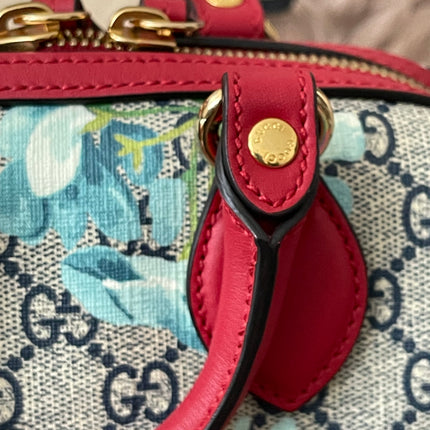Preloved Authentic Gucci GG Blooms Mini Boston Bag