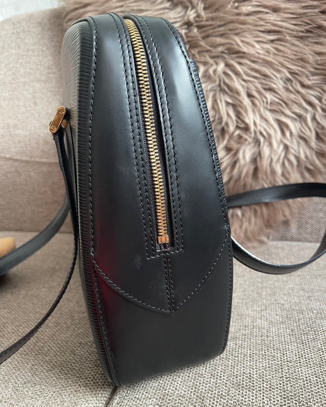 Preloved Authentic Louis Vuitton Epi Leather Sablon Shoulder Bag – Black