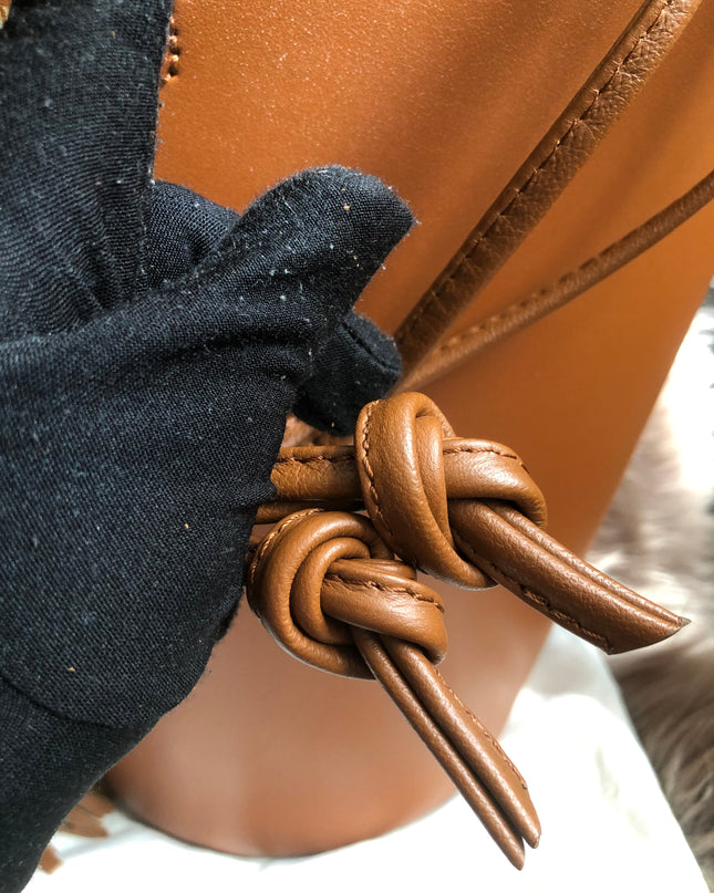 Preloved SEE BY CHLOÉ Cecilia Fringed Leather Bucket Bag