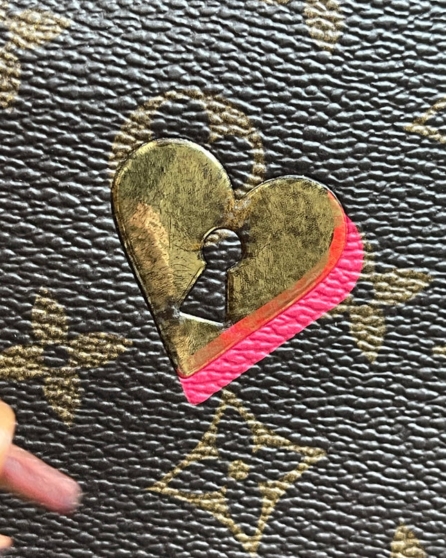 Preloved Authentic Louis Vuitton NéoNoé BB — Monogram Love Lock (Limited Edition)
