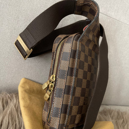 Preloved Authentic Louis Vuitton Damier Ebene Geronimo