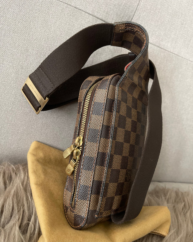 Preloved Authentic Louis Vuitton Damier Ebene Geronimo