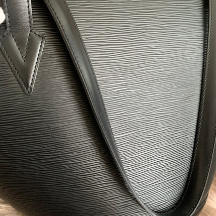 Louis Vuitton Black Epi Leather Saint Jacques PM Tote