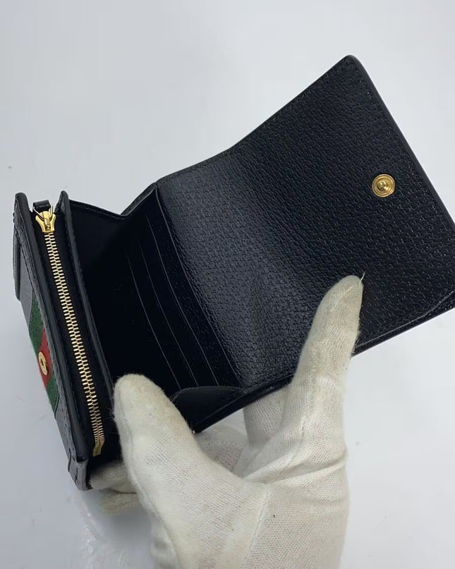 Preloved Authentic Rank A GUCCI Ophidia Bifold Wallet