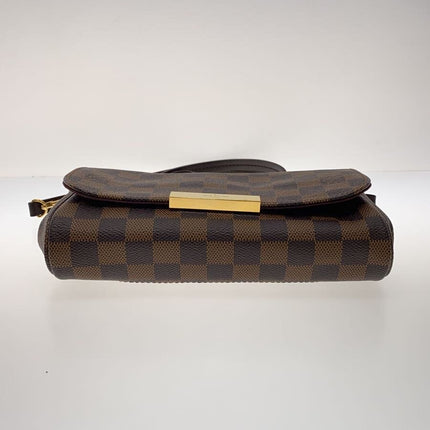 Preloved Authentic LOUIS VUITTON Favorite MM_Damier Ebene_BRW/PVC/