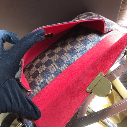 Preloved Louis Vuitton Brown Damier Ebene  Ravello GM