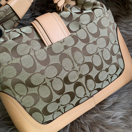 COACH◆Handbag/leather/allover pattern/6824