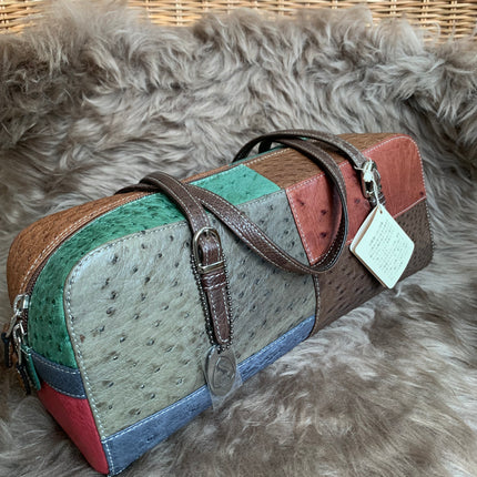 Unused JRA Ostrich Bag