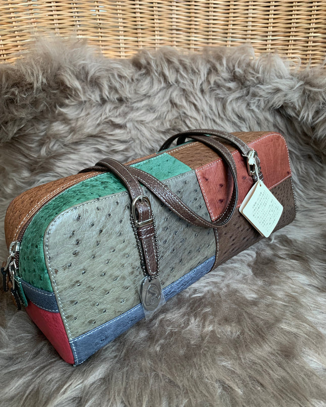 Unused JRA Ostrich Bag