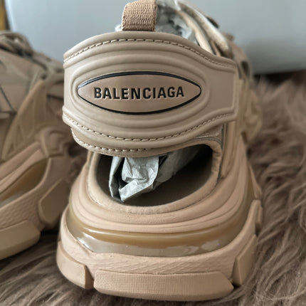Preloved Authentic Balenciaga Track sandals in beige