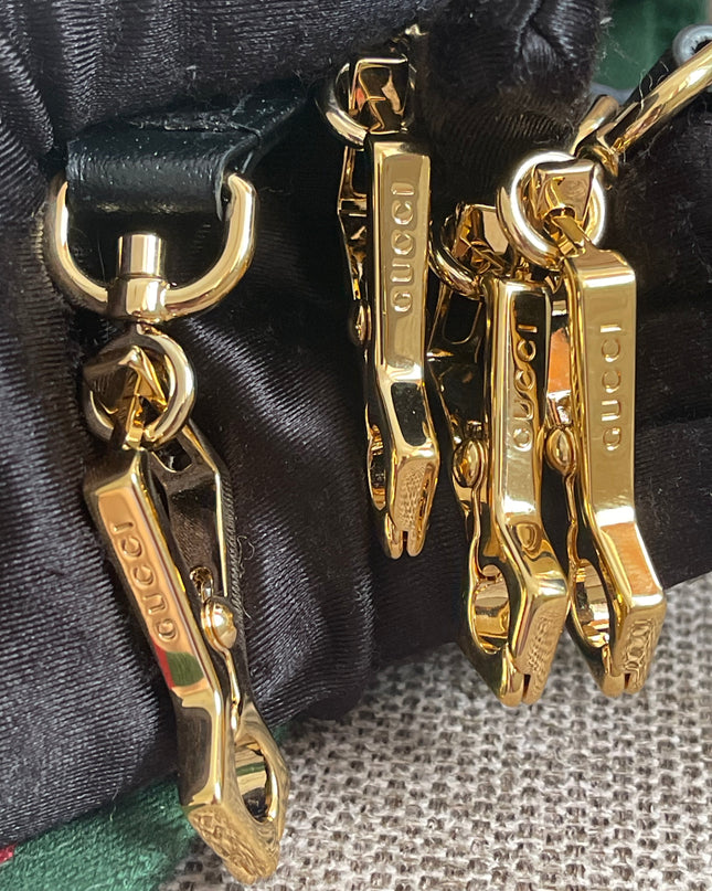 Preloved Authentic Gucci x Adidas Horsebit 1955 Mini Bag
