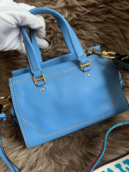 Marc Jacobs Mini Cruiser Satchel Bag in Coastal Blue