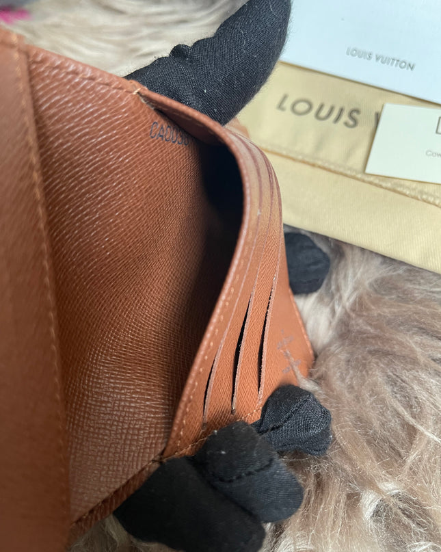 Preloved Louis Vuitton Monogram Porte Billets Credit Wallet