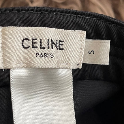Preloved AuthenticCeline Embroidered Logo Baseball Cap – Black