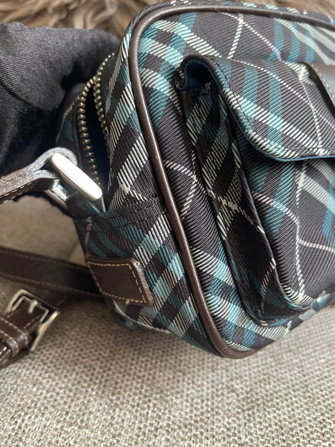 Preloved Authentic Burberry Nova Check Tartan Crossbody Camera Bag