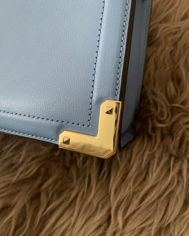Preloved Authentic Michael Kors Kinsley Accordion Satchel