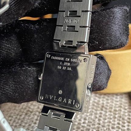 Preloved Authentic Bvlgari Quadrato SQ22 SS Ladies Watch