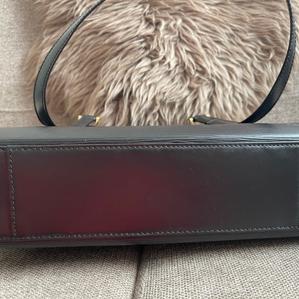 Preloved Authentic Louis Vuitton Epi Leather Sablon Shoulder Bag – Black