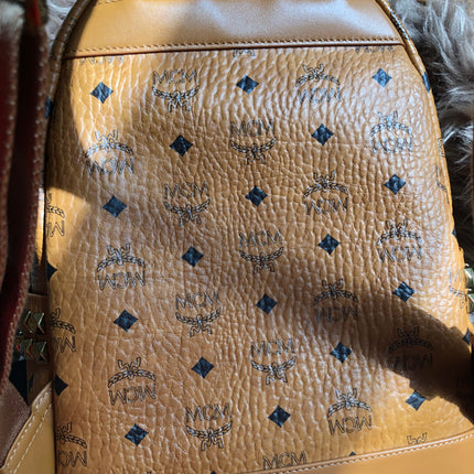 Preloved  MCM Stark Side Studs Backpack