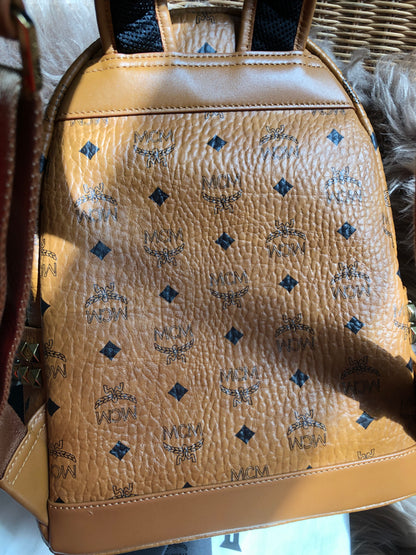 Preloved  MCM Stark Side Studs Backpack