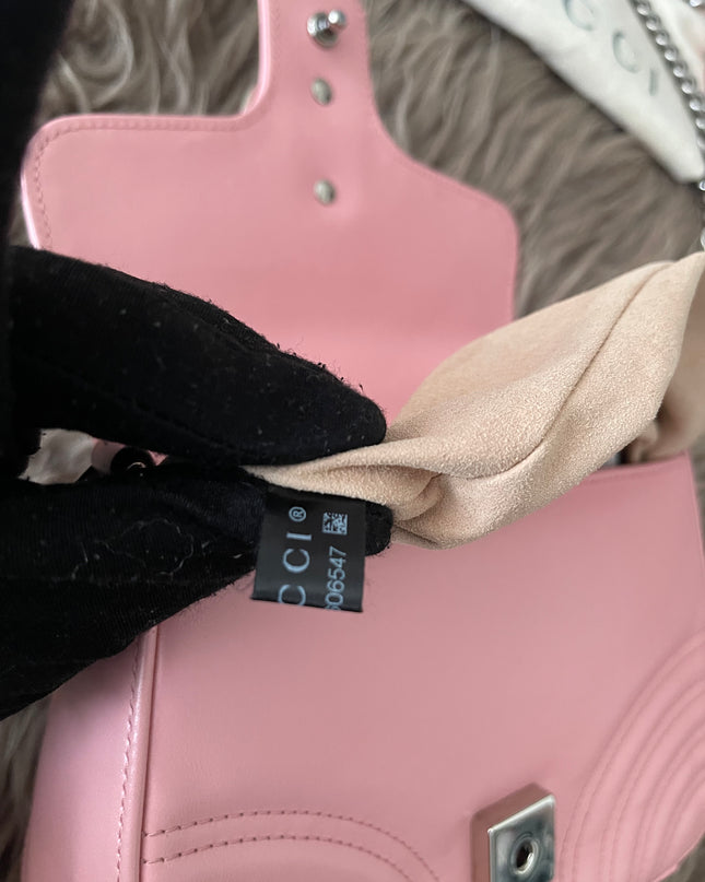 Preloved Authentic GUCCI GG Marmont mini top handle bag