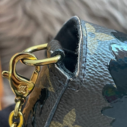 Preloved Authentic LV Félicie Pochette – Limited Edition Floral Jacquard Canvas