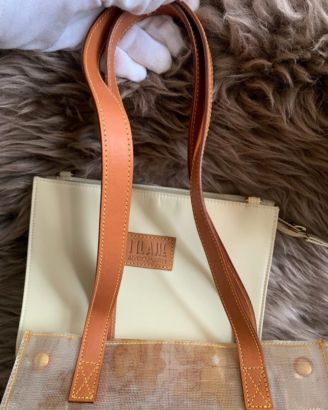 Alviero Prima Classe Small Clear Tote Bag
