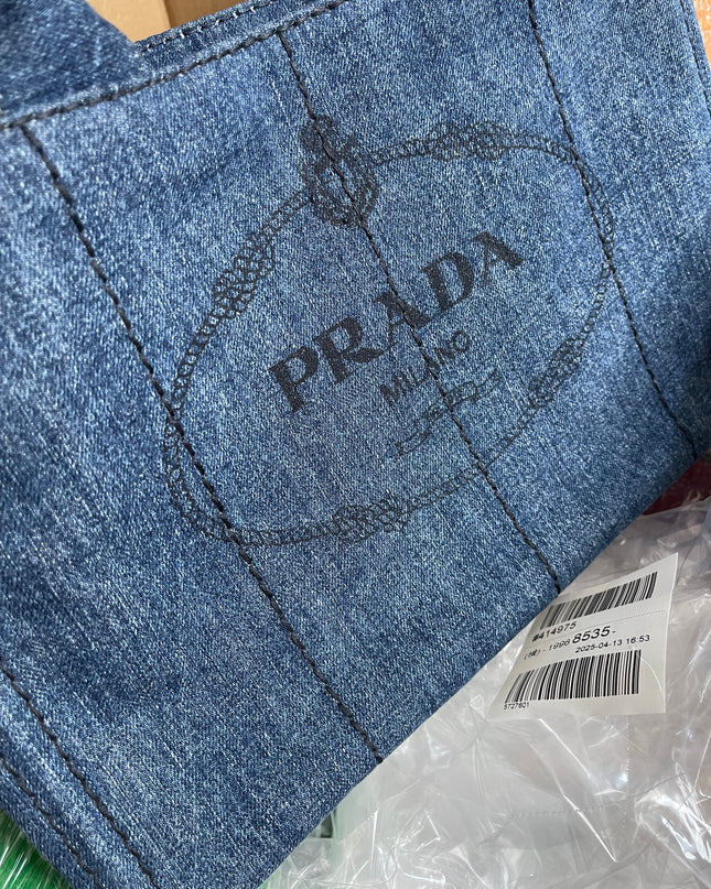 Price Drop! Preloved Prada 2000-2020 Canapa Denim