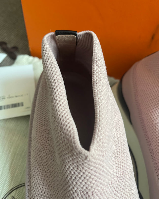 Preloved Authentic Hermes Brides de Gala Sneaker Rose Pink EU 37.5
