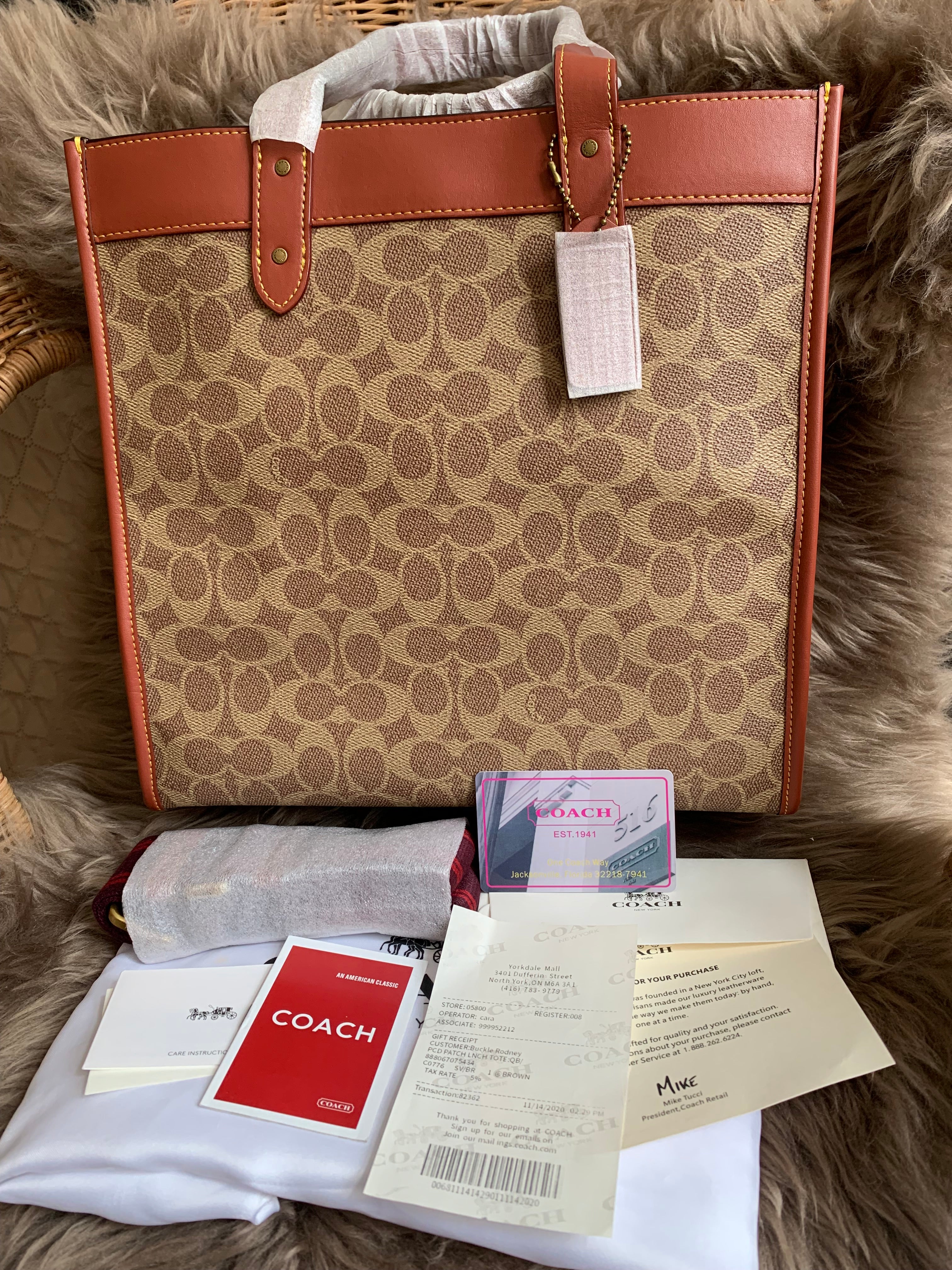 Coach tote bag 2020 sale