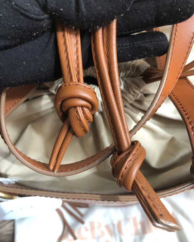 Preloved SEE BY CHLOÉ Cecilia Fringed Leather Bucket Bag