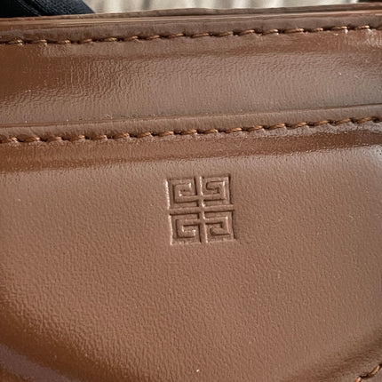 Preloved Authentic Givenchy Antigona Lock Mini — Caramel Smooth Leather