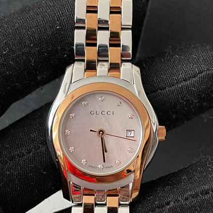 Preloved Authentic Gucci Stainless Steel/Model 5500L