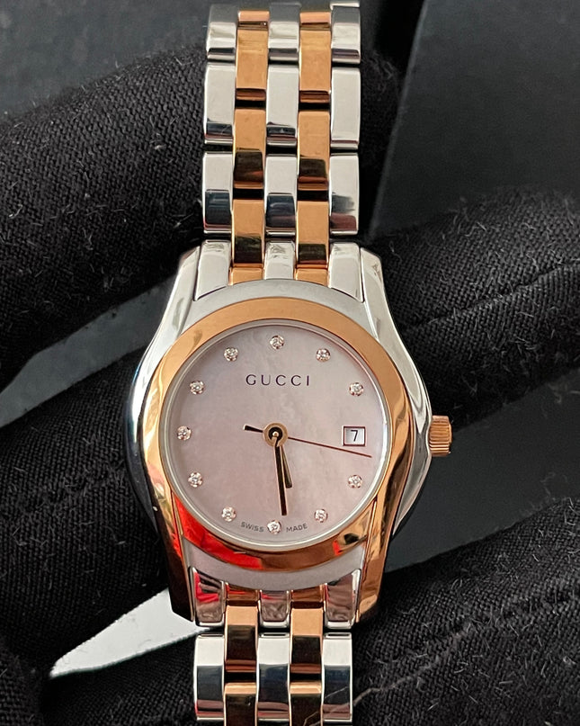 Preloved Authentic Gucci Stainless Steel/Model 5500L