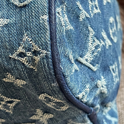Preloved Authentic Louis Vuitton Neo Speedy Monogram Denim Handbag