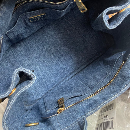 Price Drop! Preloved Prada 2000-2020 Canapa Denim