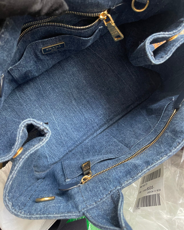 Price Drop! Preloved Prada 2000-2020 Canapa Denim