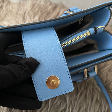 Preloved Authentic Michael Kors Kinsley Accordion Satchel