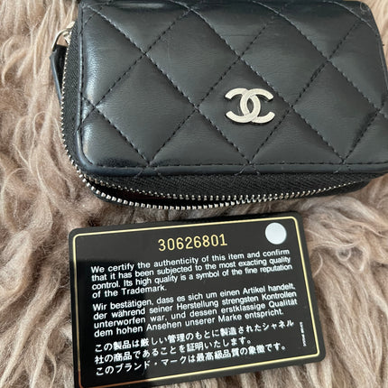 Preloved Authentic Chanel Classic Zipped Coin Purse