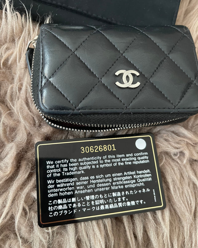 Preloved Authentic Chanel Classic Zipped Coin Purse