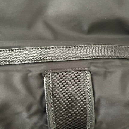 Preloved Authentic  Prada Tessuto Nylon and Saffiano Leather Messenger Bag